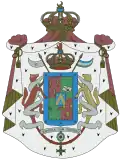 Blason de Royaume d'Araucanie et de Patagonie(Depuis 1860)