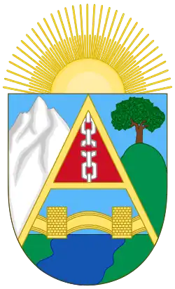 Blason du Conseil régional de défense d'Aragon.