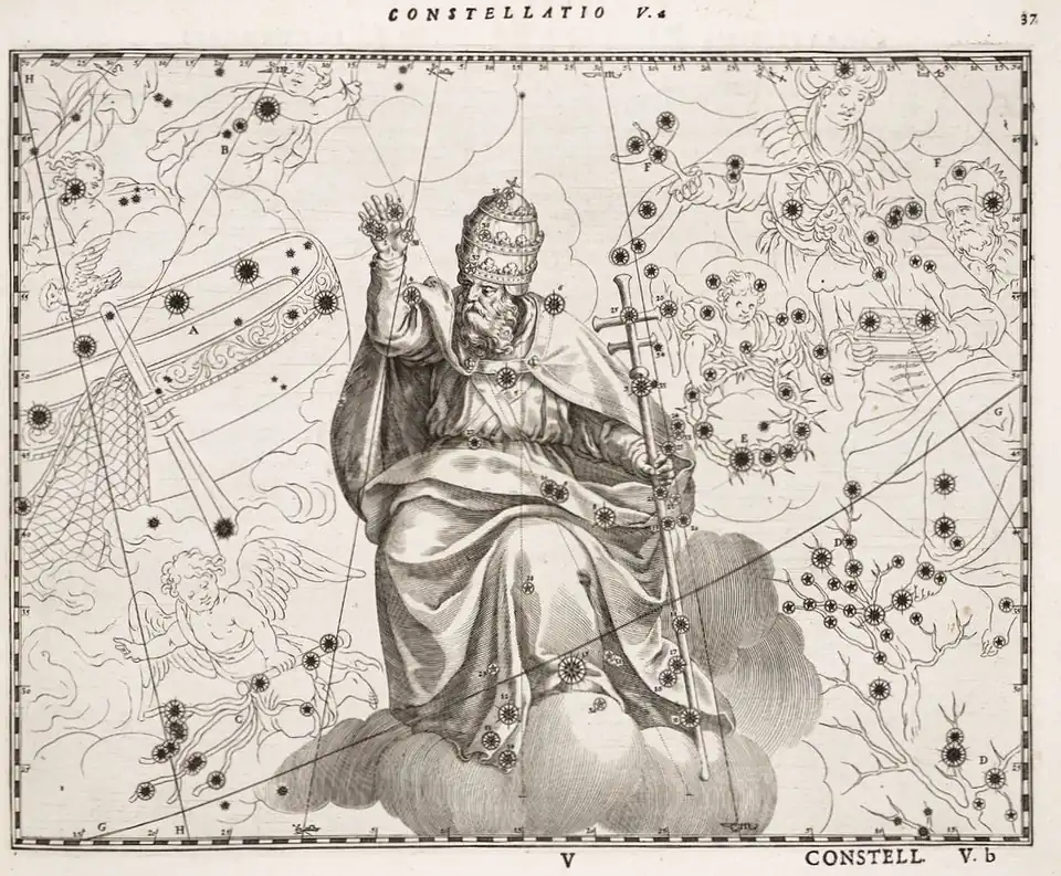 Saint Sylvestre remplace la constellation du Bouvier