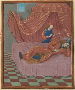 Songe du roi (f. 1r).