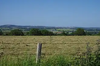 Panorama sur les Coëvrons.