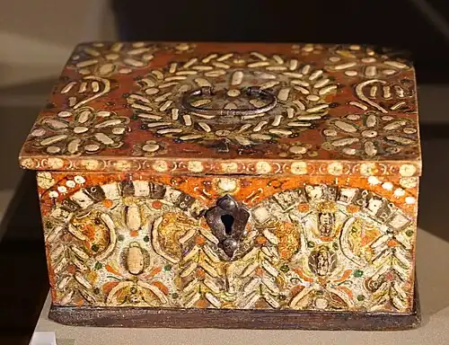 Coffret anglais (1676).