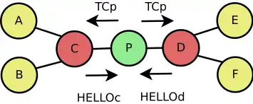 Relations entre TCp, HELLOc et HELLOd