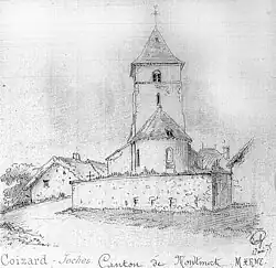 l'église de Coizard-Joches,