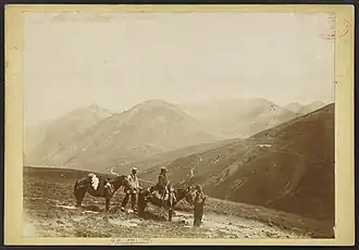 Le col en 1901. Photographie par Jean-Auguste Brutails conservée à l'université Bordeaux Montaigne.