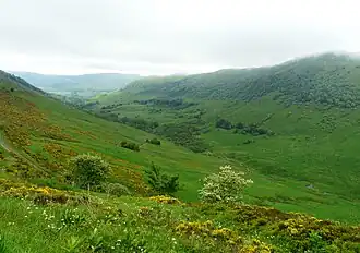La vallée de l'Impradine (aval).
