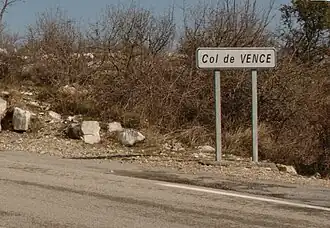 Image illustrative de l’article Col de Vence (Alpes-Maritimes)