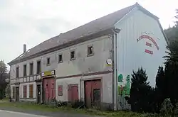 L'auberge "L'Ancienne frontière" au Col du Hantz..