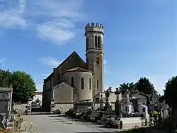 L'église de l'Immaculée-Conception.