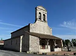 L'église Saint-Cirq-et-Sainte-Julitte de Saint-Cirq.