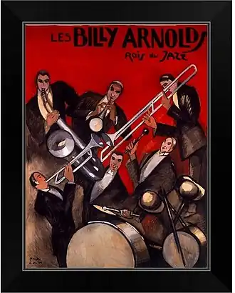 Les Billy Arnolds&nbsp;(en), rois du jazz, 1925