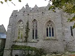 Façade nord du chœur.