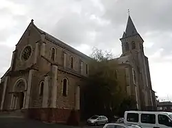 La collégiale Notre-Dame-de-l'Assomption de Nesle.