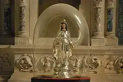 La vierge en biscuit, en 2010.