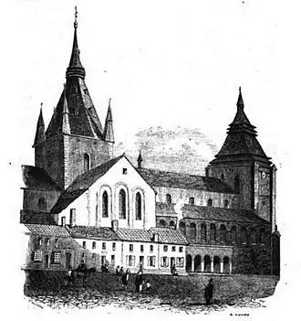 Les « hobettes » et l'arsenal — fin XVIIIe&nbsp;siècle.