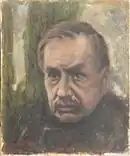 portrait d'un homme âgé.