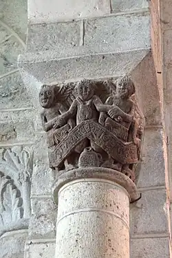 Le chapiteau de l'usurier.