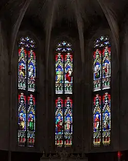 Vitraux principaux.