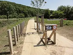 La véloroute du lin.