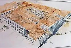 Terrassement romain de la colline de Byrsa.