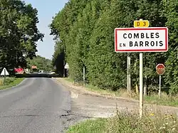 Entrée de Combles-en-Barrois.