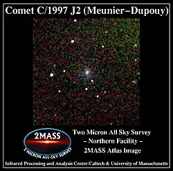 Description de l'image Comet C1997 J2 (2MASS).jpg.
