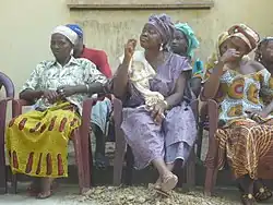 Comité d'un poste de gestion de santé, Guinée, 2017.