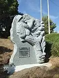 Mémorial des commandos d'Afrique, à la pointe de la Fossette.