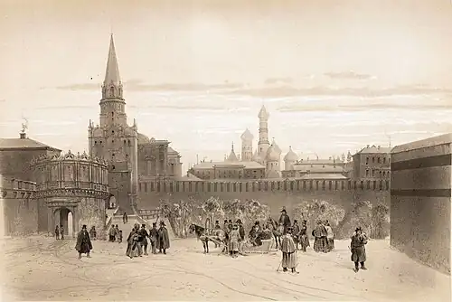 Porte de la Trinité à Moscou