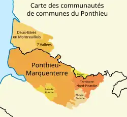 Communautés de communes du Ponthieu