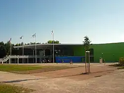 Photographie présentant le complexe sportif de la Monnerie.