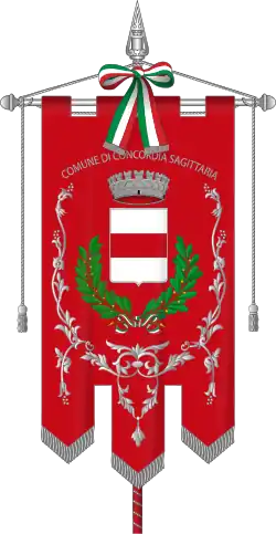 Drapeau de Concordia Sagittaria