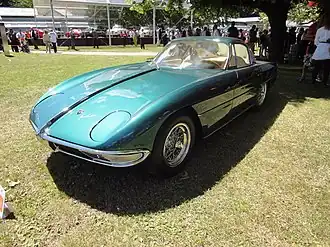 Lamborghini 350 GTV, premier concept car du constructeur, 1963.