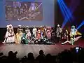 Les participants du Concours Cosplay International