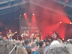 Groupe de folk lors du trophée Loïc Raison.