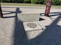 La tête de puits matérialisée Ledoux no&nbsp;1.