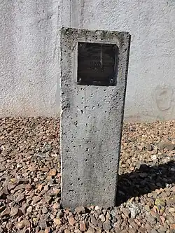 La borne indiquant le puits no&nbsp;2.