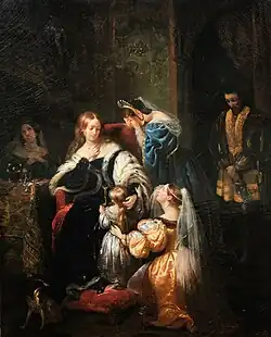 Condamnation d'Anne Boleyn, 1832, Amiens, Musée de Picardie.