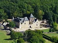 La Petite Filolie vue depuis le coteau de l'Escaleyrou.