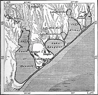 Sur une carte de 1877,