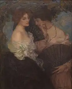Confidences, Bucarest, musée national d'Art de Roumanie.
