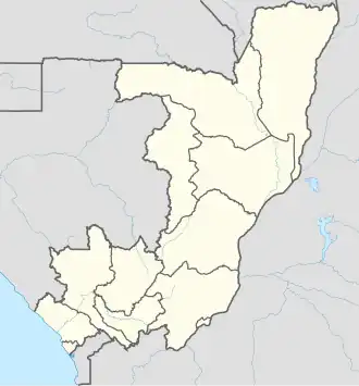 Voir sur la carte administrative de République du Congo