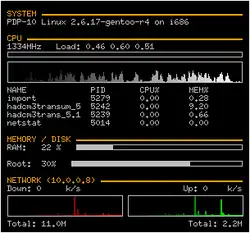 Description de l'image Conky-unix-program-screen-shot.png.