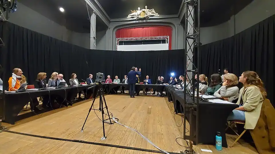 Séance d'installation du conseil communalle 2 décembre 2024.