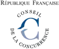 Logo du Conseil de la concurrence jusqu'en 2009.