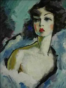 Kiki de Montparnasse par Constant Detré (vers 1920-1925).