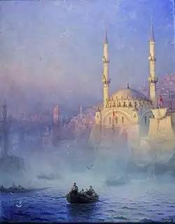 Ivan Aïvazovski, Constantinople, la mosquée de Top-Kahné'
