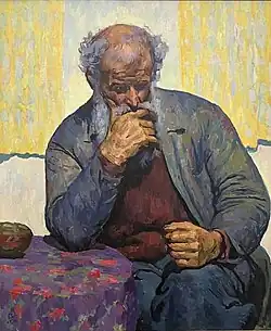 Giovanni Giacometti 1922 - Le paysan penseur - Chur Kuntsmuseum