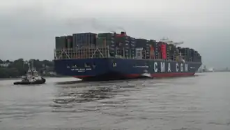 illustration de CMA CGM Jules Verne