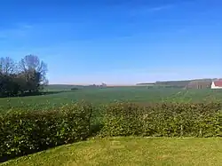 Paysage depuis l'église.